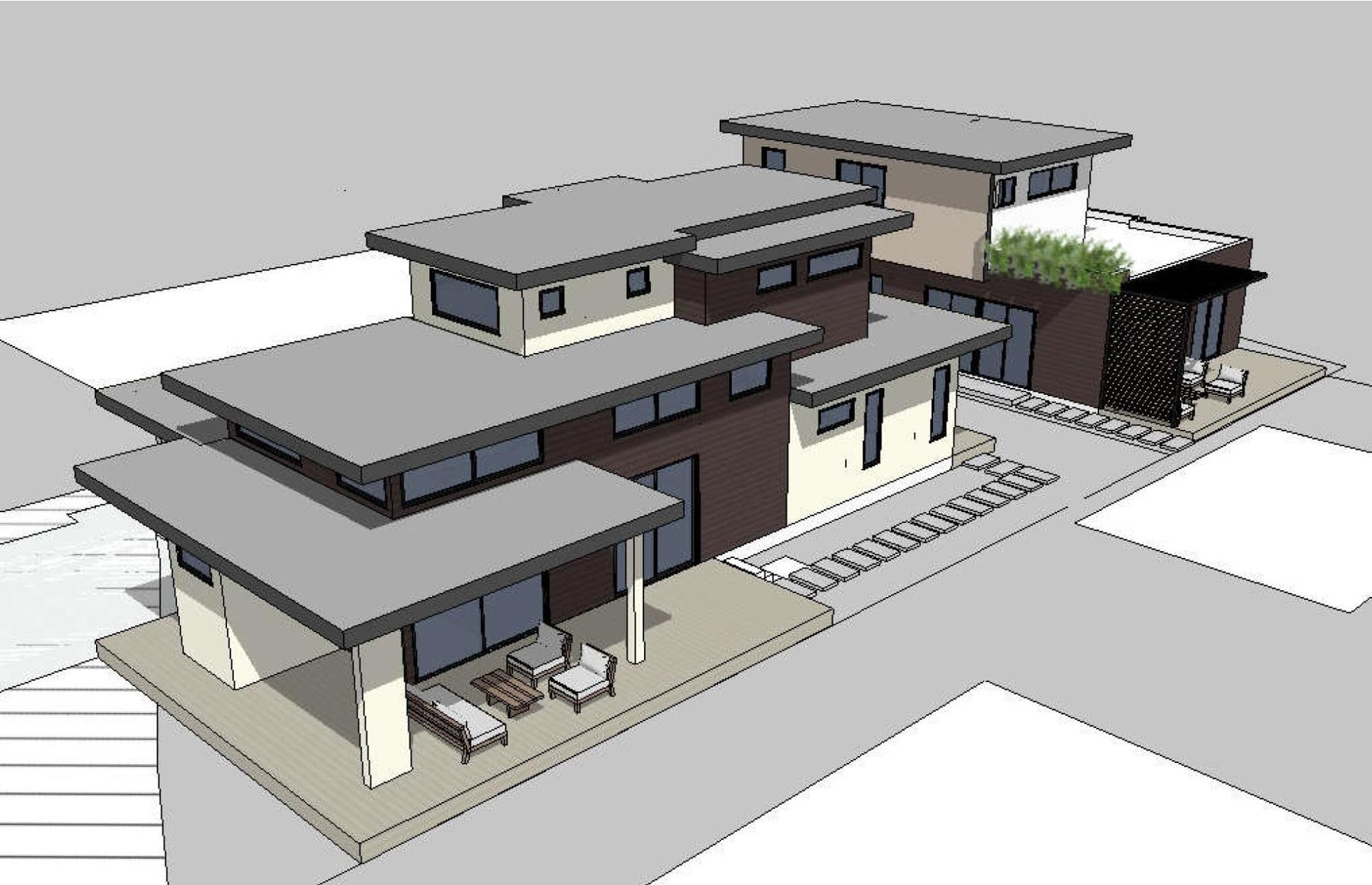 Marion SB9 Lot Split houses in Palo Alto, photo 2